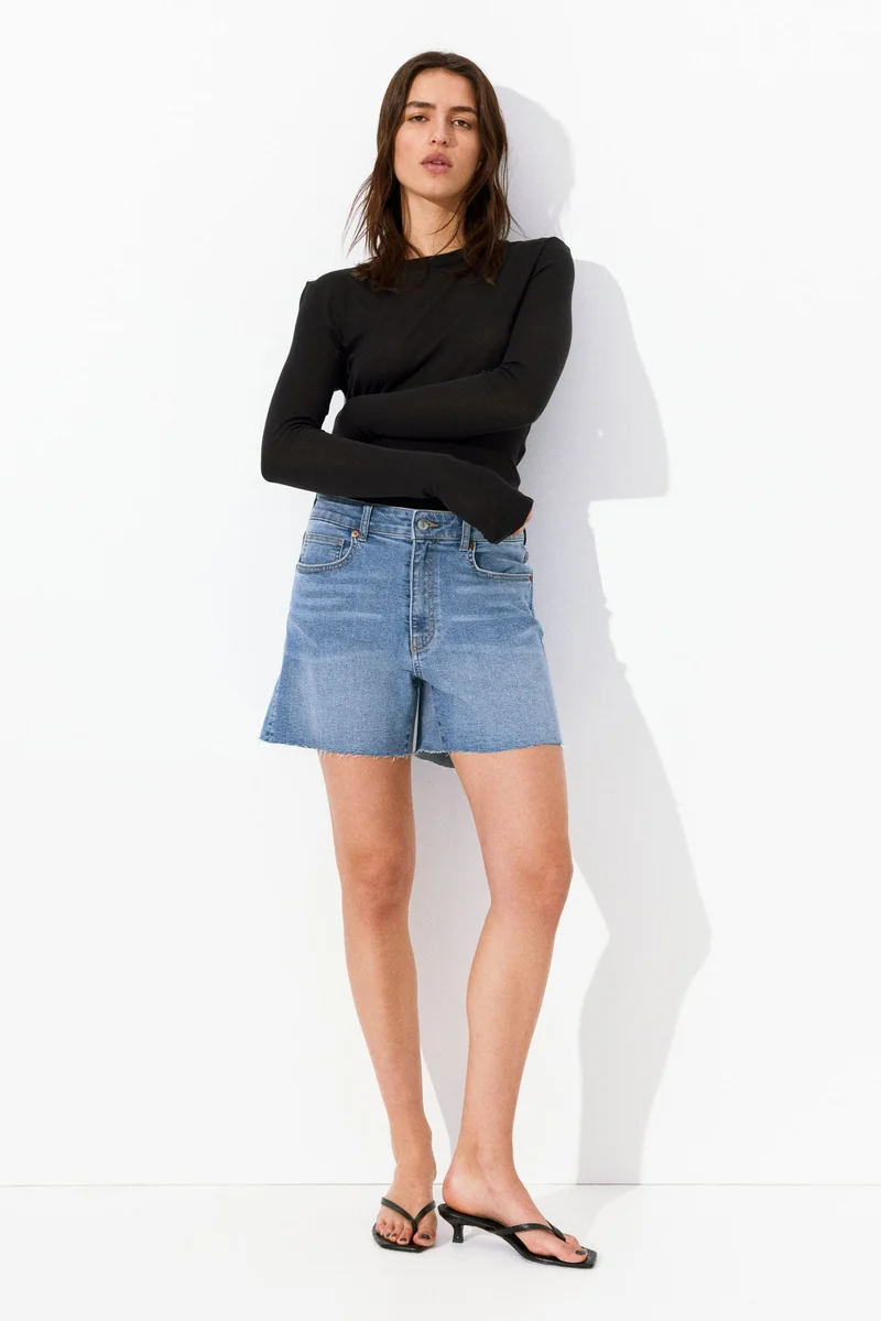 H&M Skinny High Denim shorts