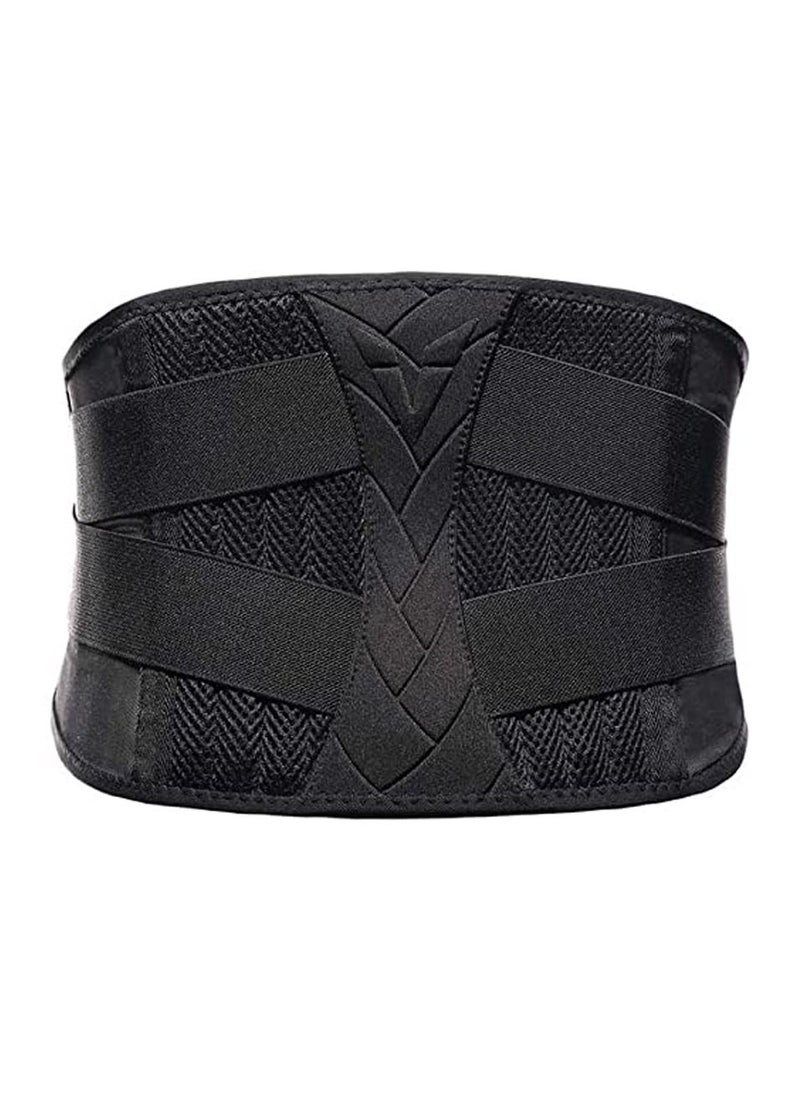 SYOSI Stabilizing Lumbar Lower Back Brace Support Belt with Dual Breathable Waist for Sciatica Herniated Disc Scoliosis Back Pain Relief  - Image 1