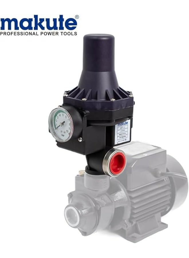 makute Automatic Water Pump Controller Switch 220-240V with Dry Run Protection, Electronic Pressure Control, IP54 Waterproof, 1 Inch Inlet Outlet for Home Industrial Use MKPC-12 - Image 4