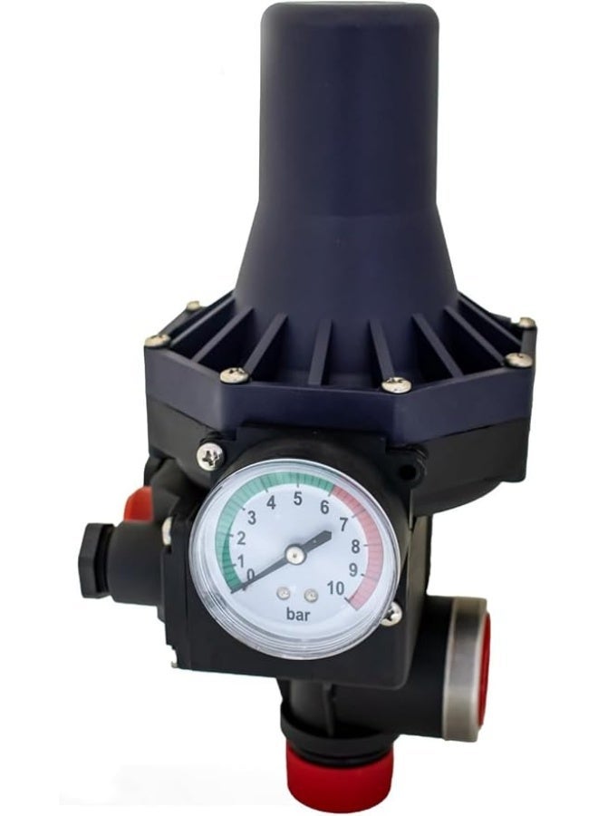 makute Automatic Water Pump Controller Switch 220-240V with Dry Run Protection, Electronic Pressure Control, IP54 Waterproof, 1 Inch Inlet Outlet for Home Industrial Use MKPC-12 - Image 1
