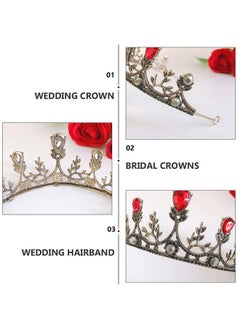 Baroque Queen Tiara Retro Rhinestone Wedding Bridal Crown Princess Jeweled Hair Accessories For Women (Red) - pzsku/Z6AC9FEAE5465DC7F4D26Z/45/_/1688972644/815292a7-f876-4ac5-96da-f488fa3c0ff2