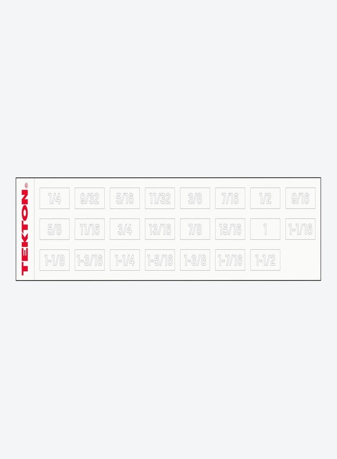 TEKTON Combination Wrench Set with Modular Organizers, 11-Piece (1/4-3/4 in.) | WCB95101 - Image 3