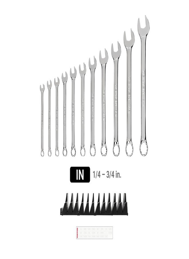 TEKTON Combination Wrench Set with Modular Organizers, 11-Piece (1/4-3/4 in.) | WCB95101 - Image 2