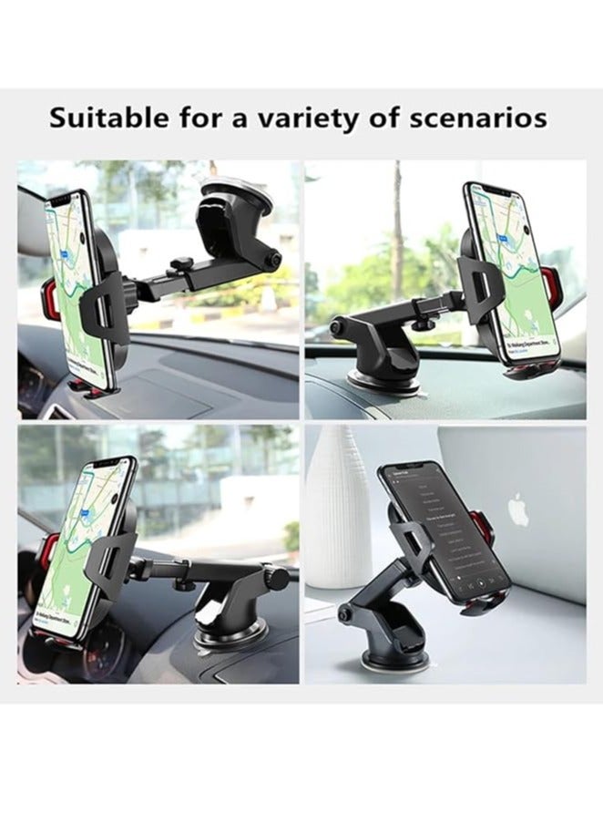 Arabest Sucker Car Holder Mount Stand GPS Telefon Mobile Cell Support 13 12 11 Pro Max X 7 8 Xiaomi Fit for Samsung(Gray Sucker Type) - Image 5