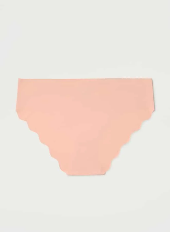 Splash FAV Scallop Detail Briefs with Elasticated Waistband