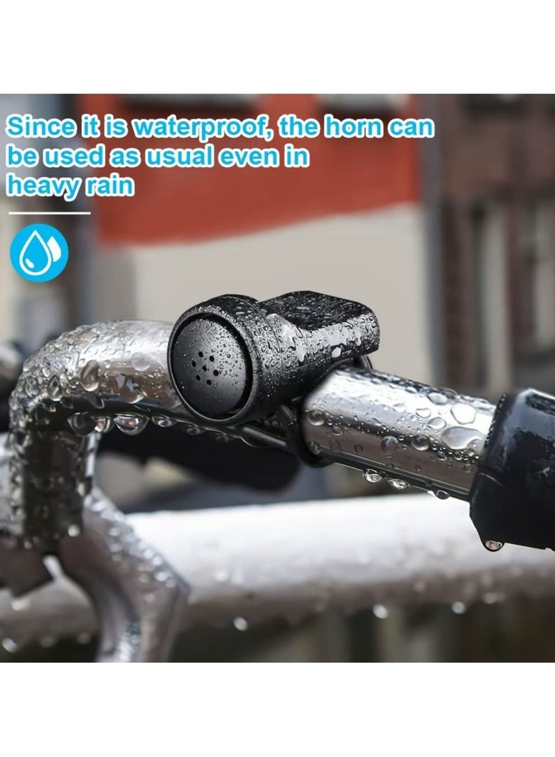 Y&D Electric Bike Horn, Electronic Bicycle Bell, 140DB Horn for Adults, 4 Sound Modes Waterproof Bike, Accessories Adults Kids Mountain Bells Whistle - Image 4