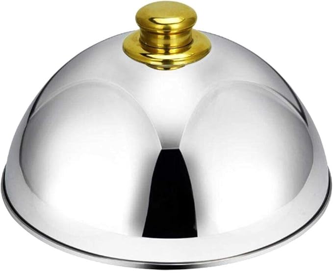 Stainless Steel Basting Dome Cover For Melting Cheese And Steak Kitchen Use Assorted Color - Image 1