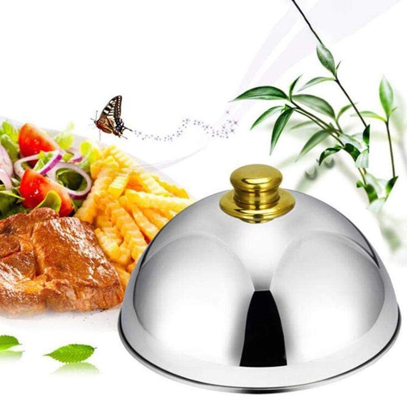 Stainless Steel Basting Dome Cover For Melting Cheese And Steak Kitchen Use Assorted Color - Image 3
