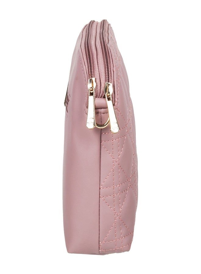 Mochi Women Zip Top Sing Bag Peach (66-8388) - Image 5