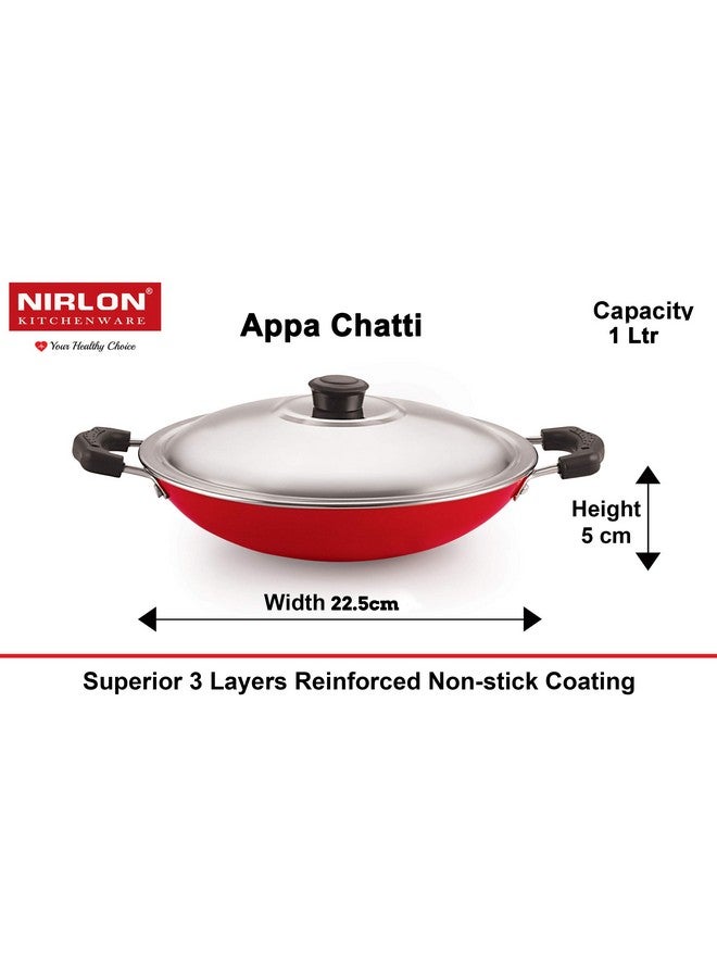 نيرلون مجموعة أواني طهي نيرلون كيتشن غير لاصقة، 3 قطع (AC_VG_CS24) - Image 2
