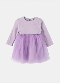 Crew Neck Long Sleeve Baby Girl Dress - pzsku/Z6ACAFD4326EB9608BF9EZ/45/_/1725891051/ca911709-133c-4ec5-bb47-b7c4f8a12d1a