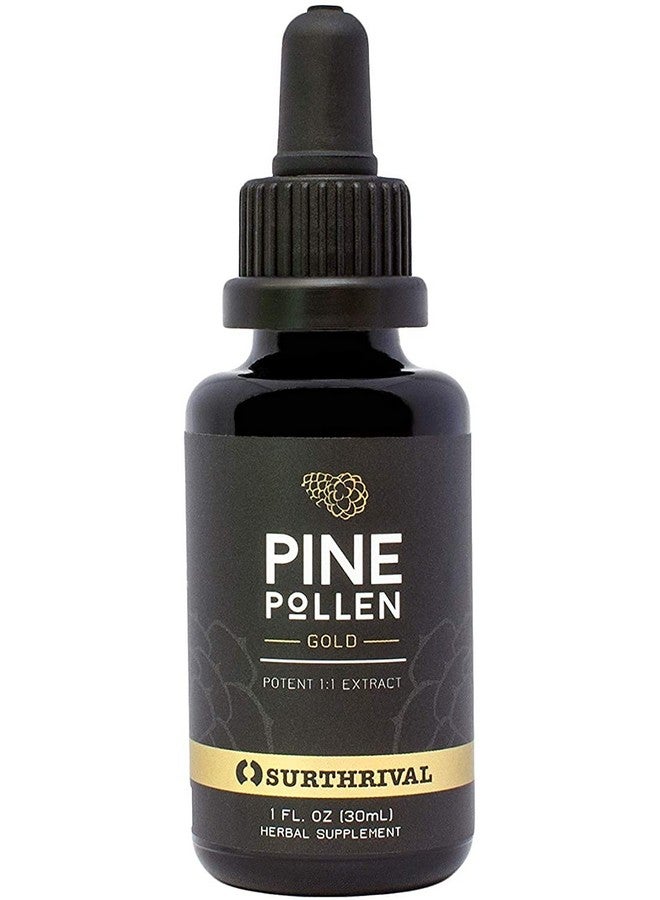 Surthrival: Pine Pollen Gold Liquid, 1 oz by Surthrival - Image 1