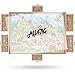ALL4JIG 1000 Pieces Rotating Puzzle Board with 6 Drawers and Cover22x30Portable Wooden Jigsaw Puzzle Table for AdultsLazy Susan Spinning Puzzle Boards Birthday Gift for mom - Image 3