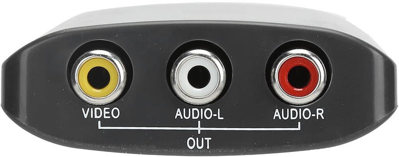 HD Multimedia Interface to AV A, nition Video Con, Con for DVD or TV, Supports 1920x1080Hz 60 with USB Cable, Plug and Play, - Image 3