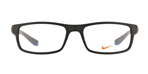 Nike Eyeglasses NIKE 7090 018 Matte Black/Crystal Photo Blue - Image 2