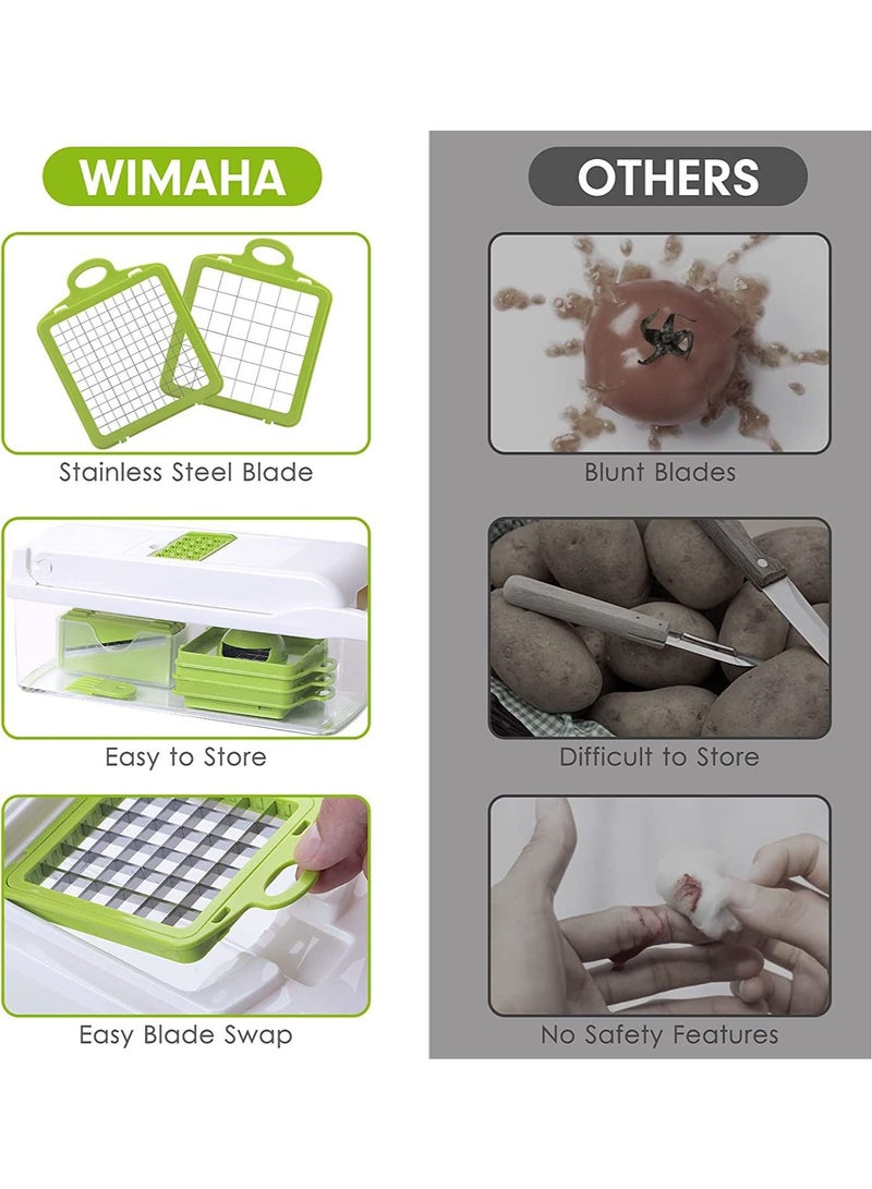 Arabest قطاعة بصل 13 في 1 للخضروات - Image 5