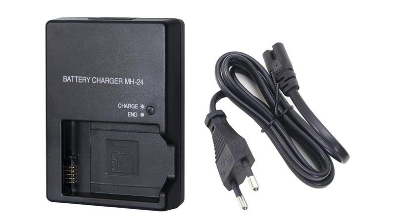 DijiiPlus++ MH-24 Camera Battery Charger for Nikon: EN-EL14 EN-EL14A Wall Quick Charger D5100 D5200 D5300 D5500 D5600 D3100 D3200 D3300 D3400 D3500 P7000 P7100 P7700 P7800 with Cord - Image 1
