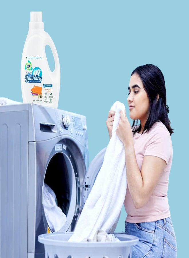 سائل غسيل الملابس إيسنبن، 1 لتر، مركز 3 مرات، يكفي لـ 30 غسلة - Image 3