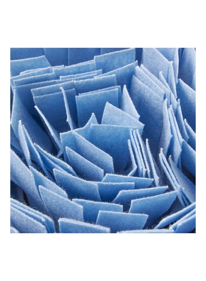 NIBEMINENT Pet Snuffle Feeding Mat Blue/Brown 30 x 30cm - Image 5