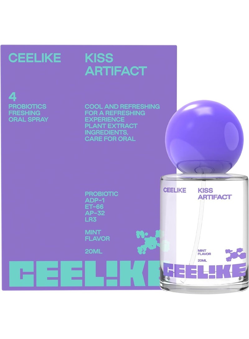 CEELIKE Oral Spray – Fresh Breath, Dual Cooling Experience & Convenient On-the-Go Design – Perfect for Freshening Breath Anywhere, Anytime (1 count) - Image 1