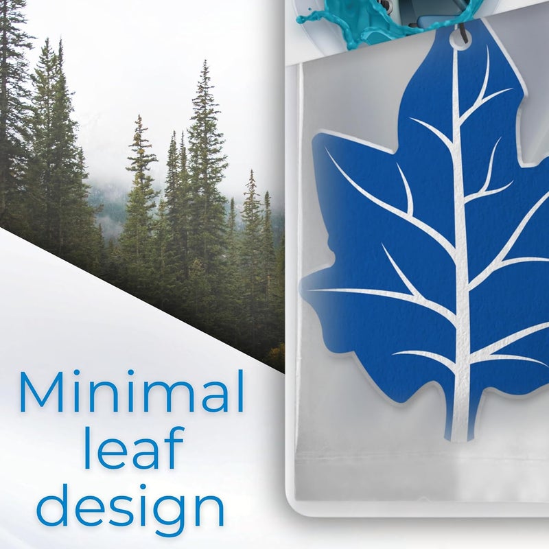 MEDO Leaf Hanging Car Air Freshener - 6 Pack Midnight Scent - Image 5