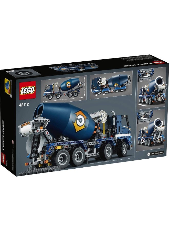 LEGO Technic Concrete Mixer Truck 42112 Building Kit - Image 1