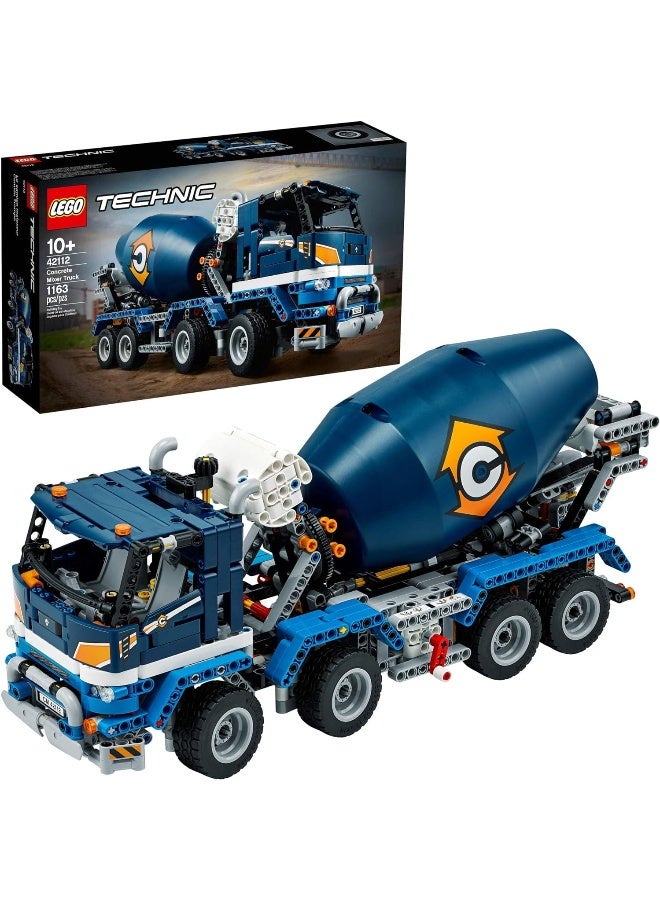 LEGO Technic Concrete Mixer Truck 42112 Building Kit - Image 3