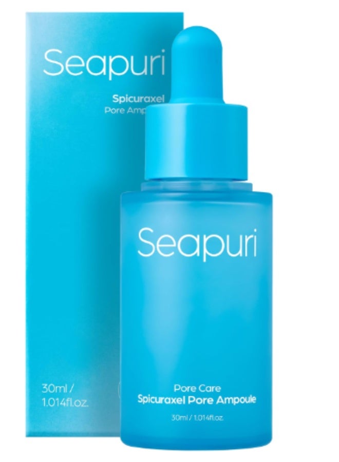 Seapuri Spicuraxel Pore Minimizer for face | Microneedling Serum | Topical Dermaroller | Spicules 30,000ppm | Dark Spot Remover for face | Sebum Control | Pore Tightening & Firming | Korean Skin Care - Image 1
