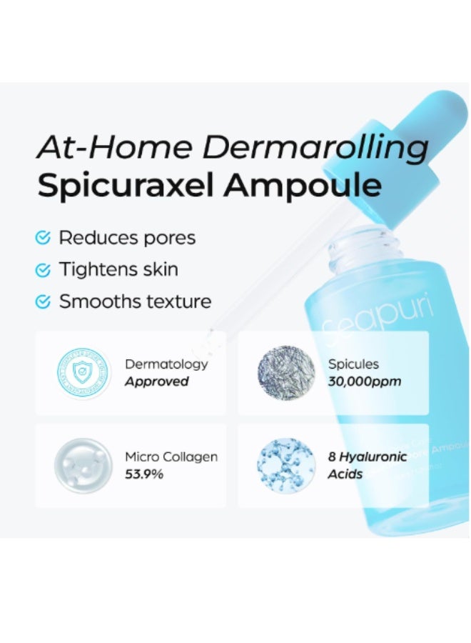 Seapuri Spicuraxel Pore Minimizer for face | Microneedling Serum | Topical Dermaroller | Spicules 30,000ppm | Dark Spot Remover for face | Sebum Control | Pore Tightening & Firming | Korean Skin Care - Image 2