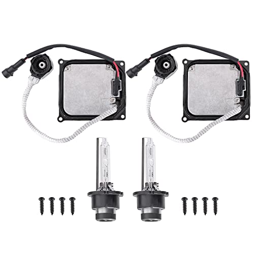 SEADEAR 2PCS 85967-51040 Xenon HID Headlight Ballast Control Unit Compatible for Lexus 2007-2011 RX350 ES350 IS250 GS350 IDH011 KDLT003 Xenon Ballast Headlight Control Unit Module D4S/D4R DDLT003 85967-52020 - Image 2