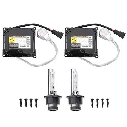 SEADEAR 2PCS 85967-51040 Xenon HID Headlight Ballast Control Unit Compatible for Lexus 2007-2011 RX350 ES350 IS250 GS350 IDH011 KDLT003 Xenon Ballast Headlight Control Unit Module D4S/D4R DDLT003 85967-52020 - Image 1