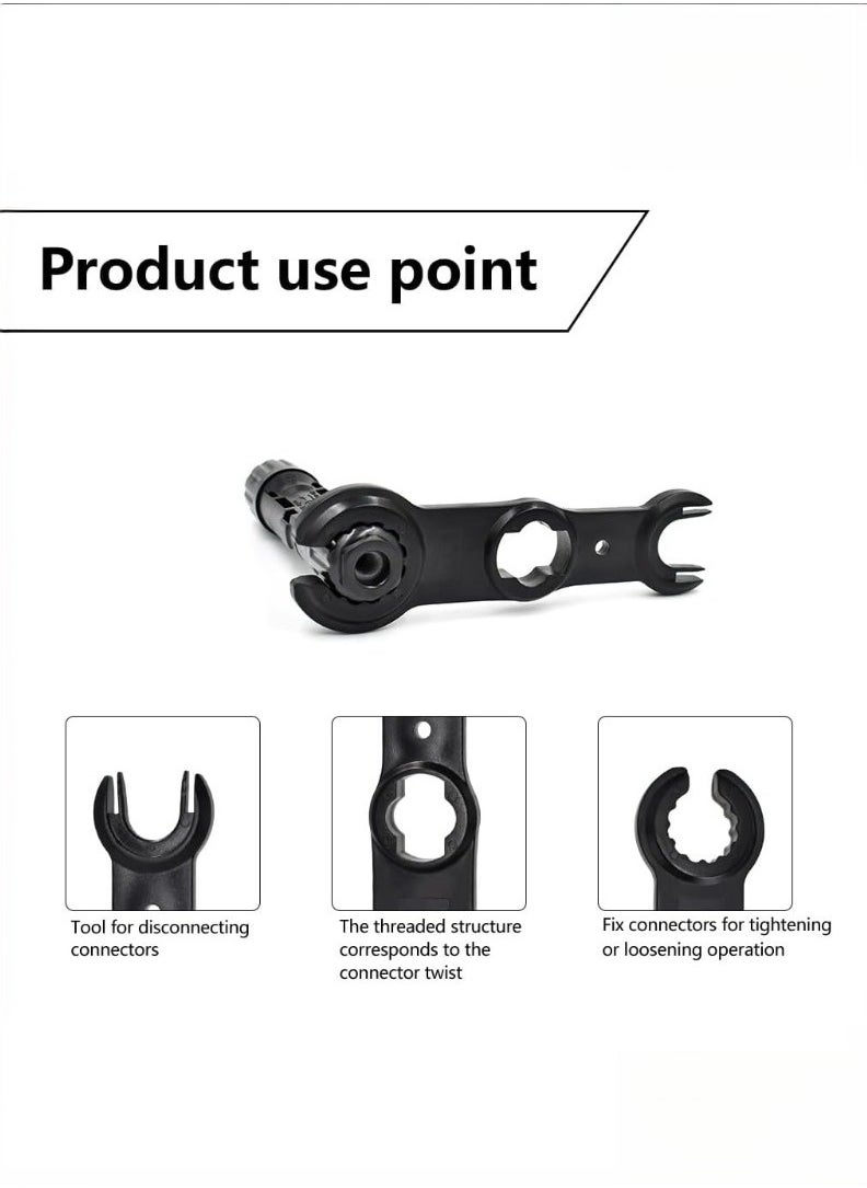 kashemano Set of MC4 crimping pliers and accessories for solar panel  - Image 4