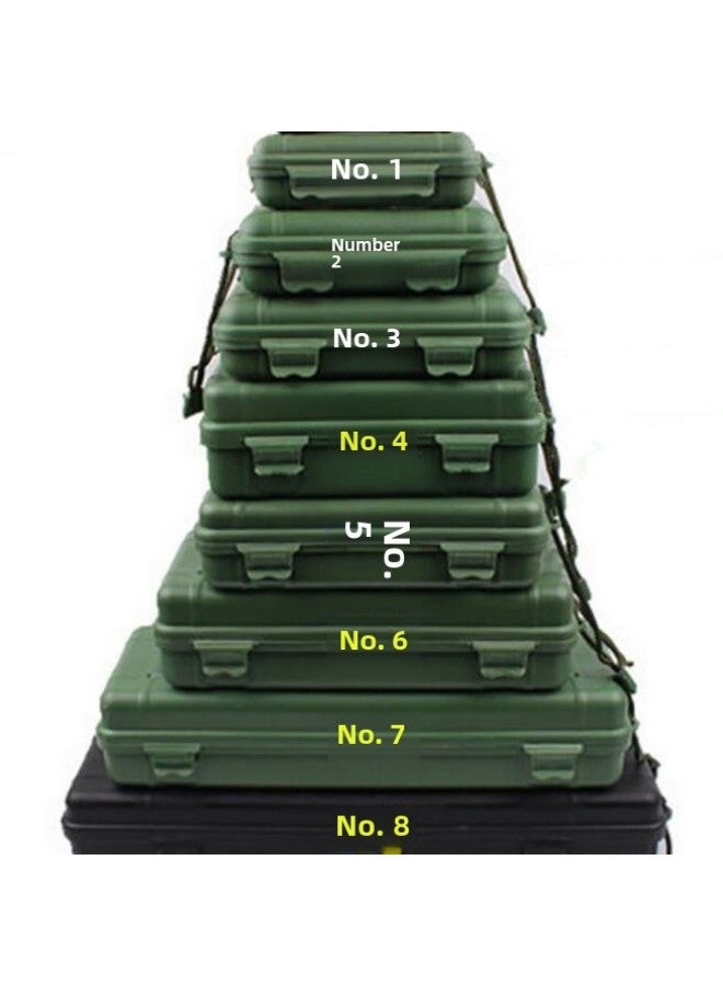 Generic Flashlight Universal Plastic Box Can Be Used As LOGO Stickers Gift Box Product Packaging Protection Box With Lanyard-Color:Box No. 1 (remarks On Green And Black Color) - Image 5