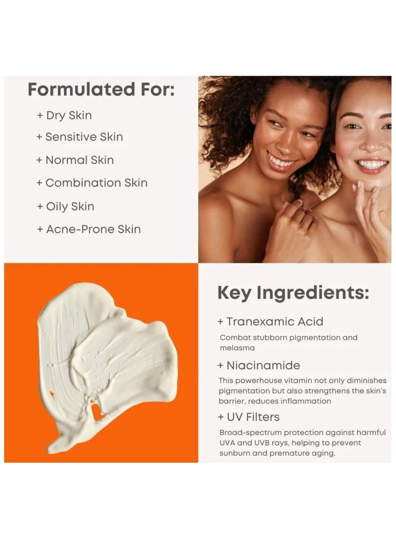 Nineless Mela-Pro Tranexamic Acid Sun Screen SPF50+ PA++++100ml - Image 4