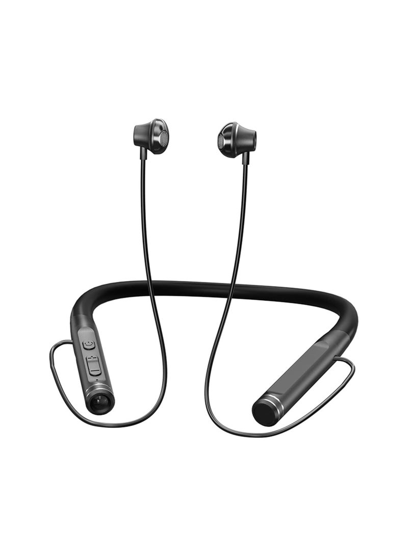 SYOSI Neckband Bluetooth Headphones, Wireless Earbuds with Microphone Flashlight Around The Neck Waterproof Sport Headset Noise Cancelling Ear Buds 120H Playtime for Running Cycling - Image 1