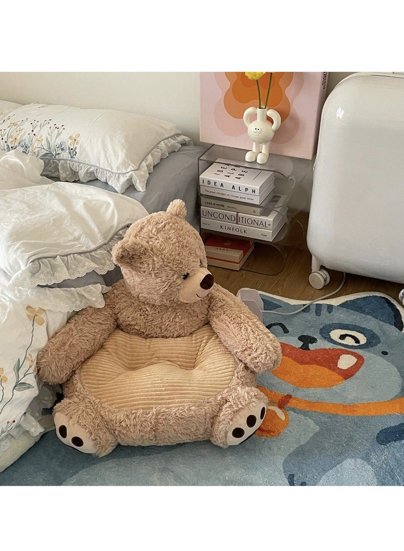 Arabest Cute Cartoon Sofa Chair with Memory Foam Padding, Reading Sofa for Kids, Teens and Adults, Lazy Sofa for Living Room, Bedroom - Image 5