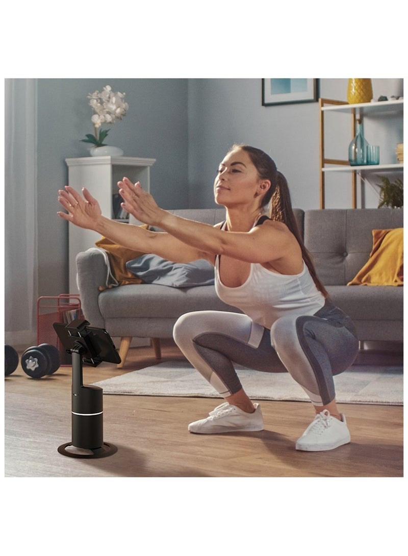 360 Auto Smart Face Tracking Phone Holder – No App Required, Live Streaming & Selfie Stick for Mobile Phones, Perfect for Vlogging, TikTok, YouTube, Zoom Calls & Content Creation - Image 5