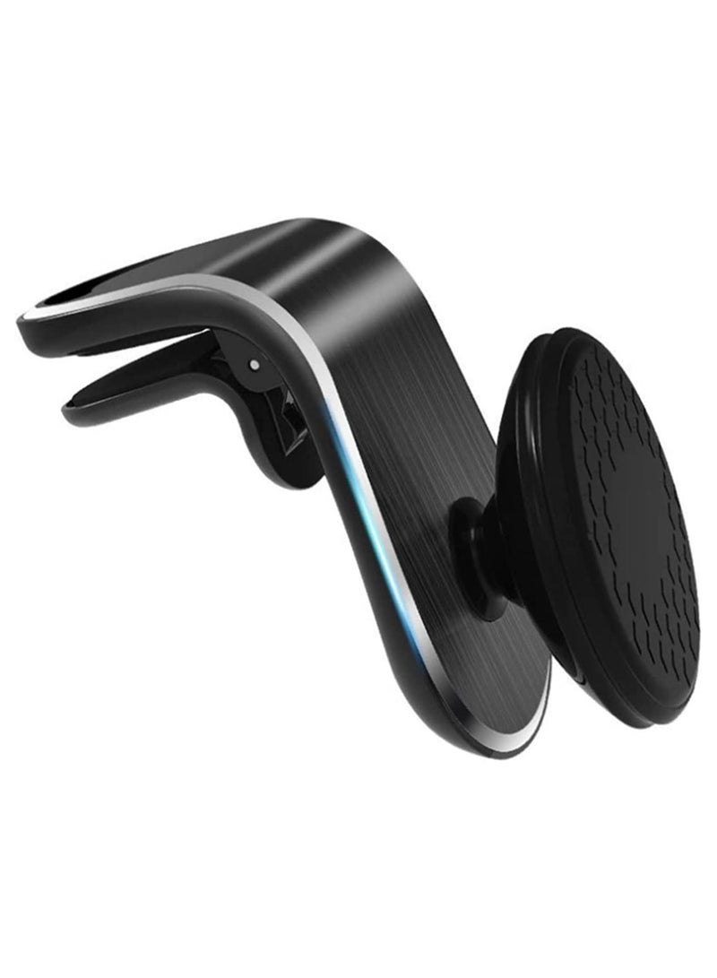Car Phone Holder, Universal Car Air Vent Mobile Phone Holder, 360 Degree Rotating Universal Magnetic Car Mount Holder, Magnetic Mobile Phone Holder - Image 5