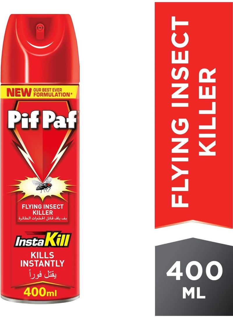 Pif Paf Mosquito & Fly Killer Spray 400ml x 2 Pack – Powerful Insect Killer Aerosol for Fast Mosquito, Fly & Bug Control – Long Lasting Home Protection UAE - Image 2