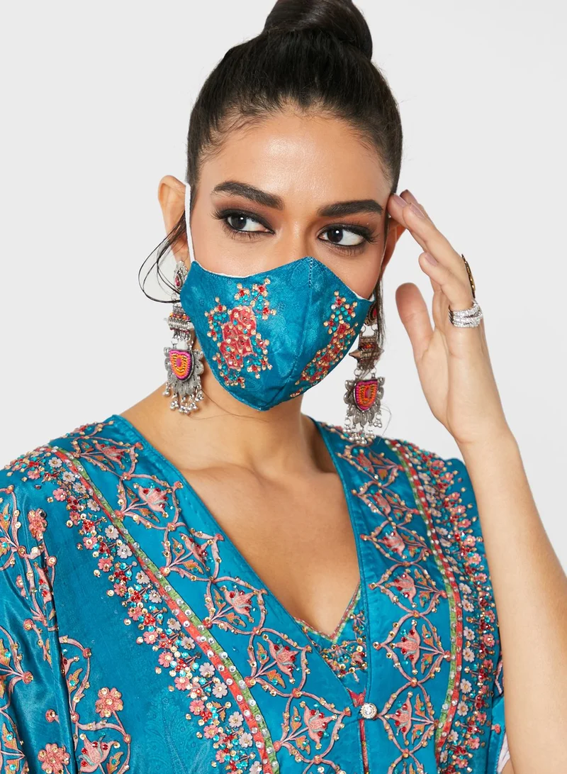 ARABIAN CLOSET Digital Print Kaftan