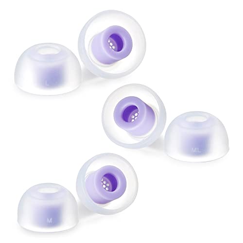 AZLA SednaEarfit MAX for Galaxy Buds 2 Pro (M/ML/L), Earbud Tips for Wireless Headphones, Noise Canceling Earbuds Replacement Tips, Samsung-Certified Eartips for Galaxy Buds 2 Pro - Image 1