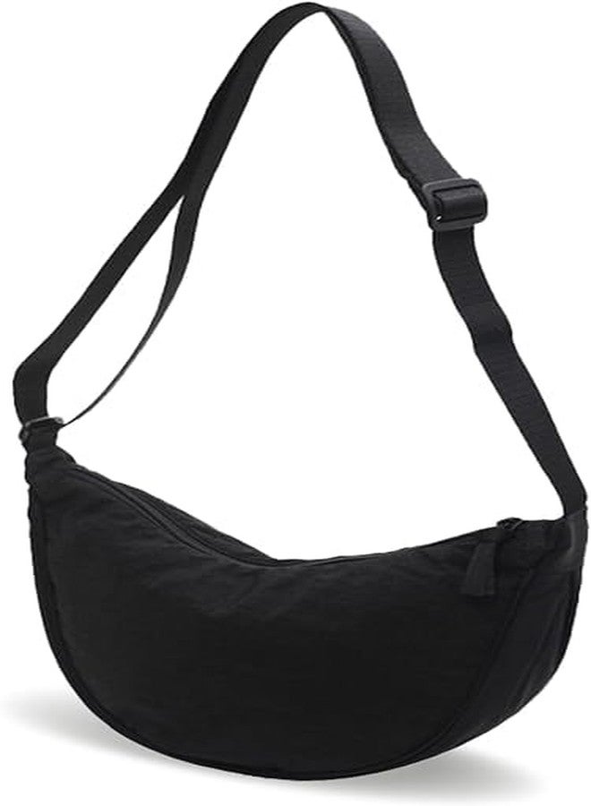 Handcuffs Women Cross Body Bag with Adjustable Strap | Waterproof | Sling | Shoulder | Bags | Travel | Work | Office | Crossbody | Purse | Rakhi Gifts (Black) - Image 1