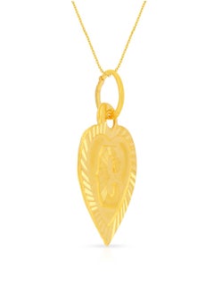 Malabar Gold and Diamonds 22k 916 Purity Gold Pendant for Women EMPN132CY  - Image 2