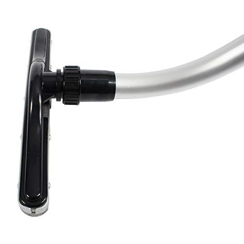 Cen-Tec Systems 60137 14" Commercial Scalloped Felt Hardwood and Polished Floor Vacuum Attachment, Black - Image 5