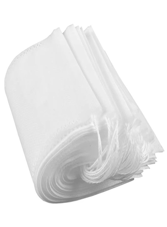 ArrErr 100 Pack Iced Coffee Bags 4x6 inch Disposable No Mess Cold Brew Coffee Maker Bags Fine Mesh Drawstring Pouches Filter Bag for Arabica Medium Roast Bean Coffee Glass Pitcher Mason Jar Brewer - Image 4