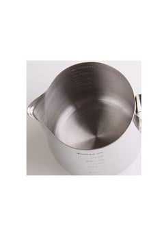 Generic Stainless Steel Milk Frothing Coffee Jug Silver 350ml  - Image 3