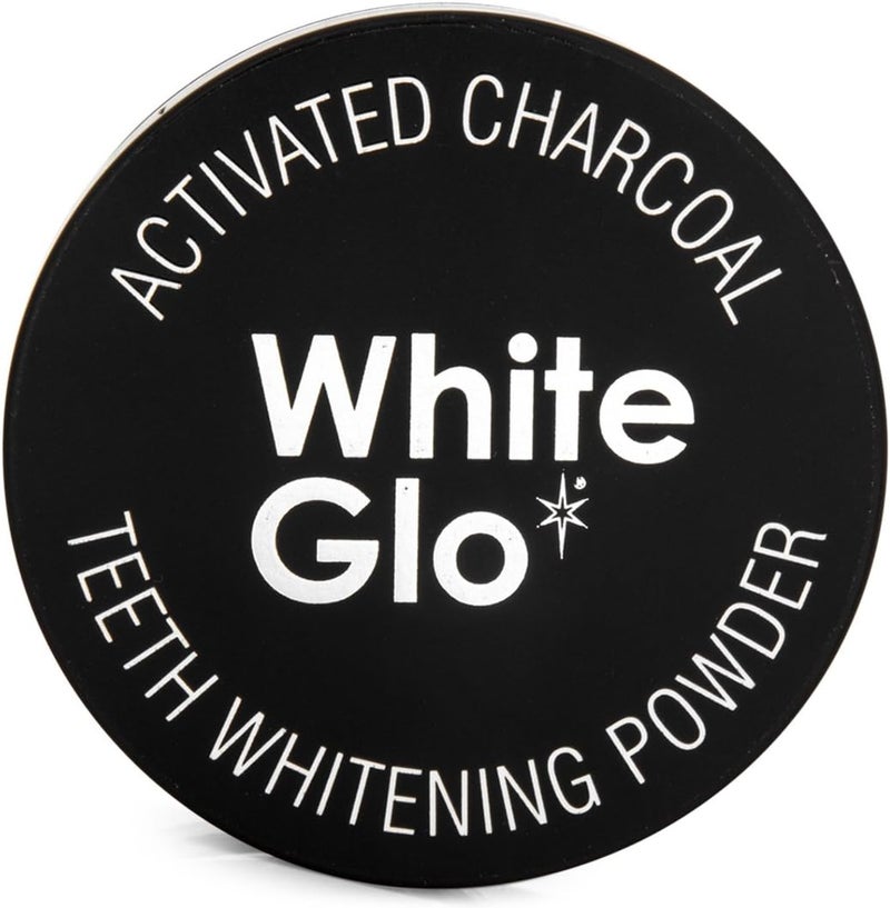 White Glo Activated Charcoal Teeth Whitening Powder Highly Absorbent to Clean Deep Stains and Discolouration Fresh Mint Flavour - Image 3