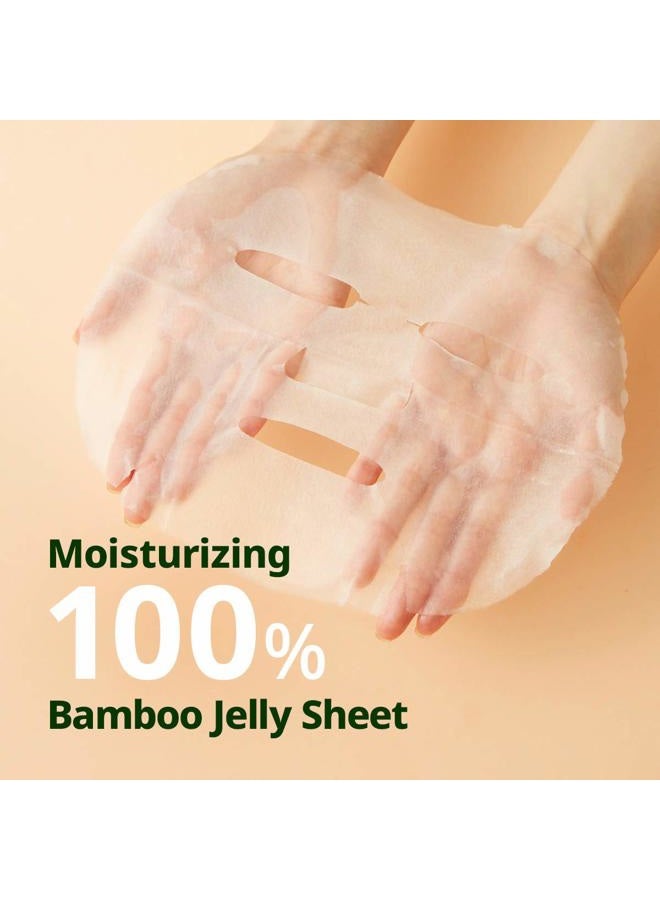 GOODAL Houttuynia Cordata Calming Moisture Mask for All Skin Types | Deep Moisturizing, Calming, Instant Hydrating, and Soothing Herbal Skin Care (5sheets) - Image 3