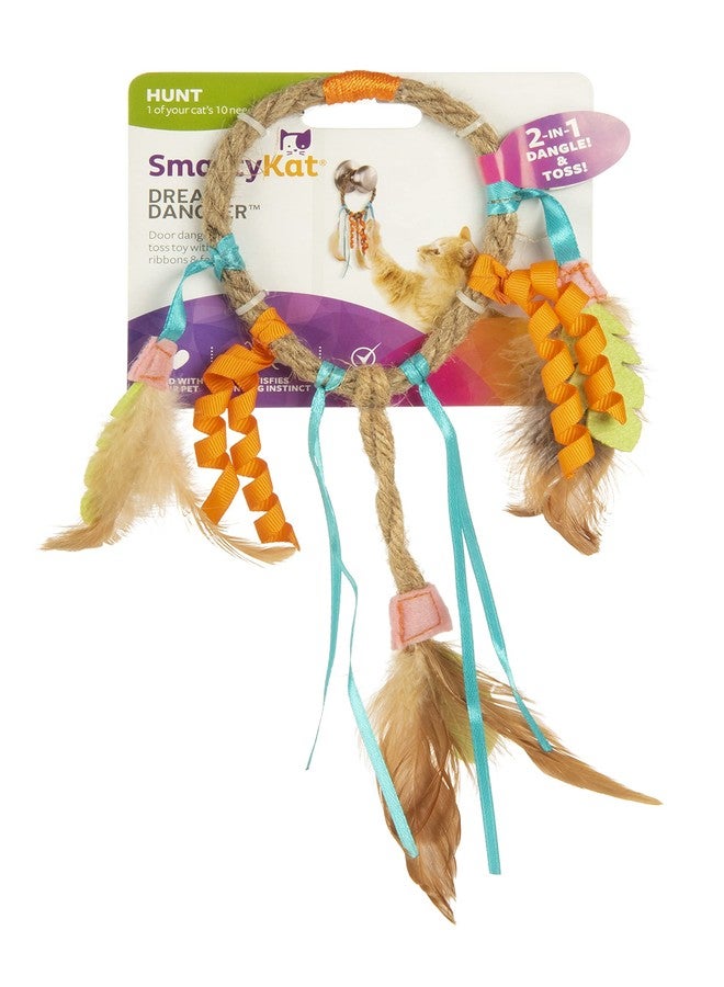 SmartyKat Dream Dangler 2-in-1 Hanging Feather Cat Toy - Multi Color, One Size - Image 5
