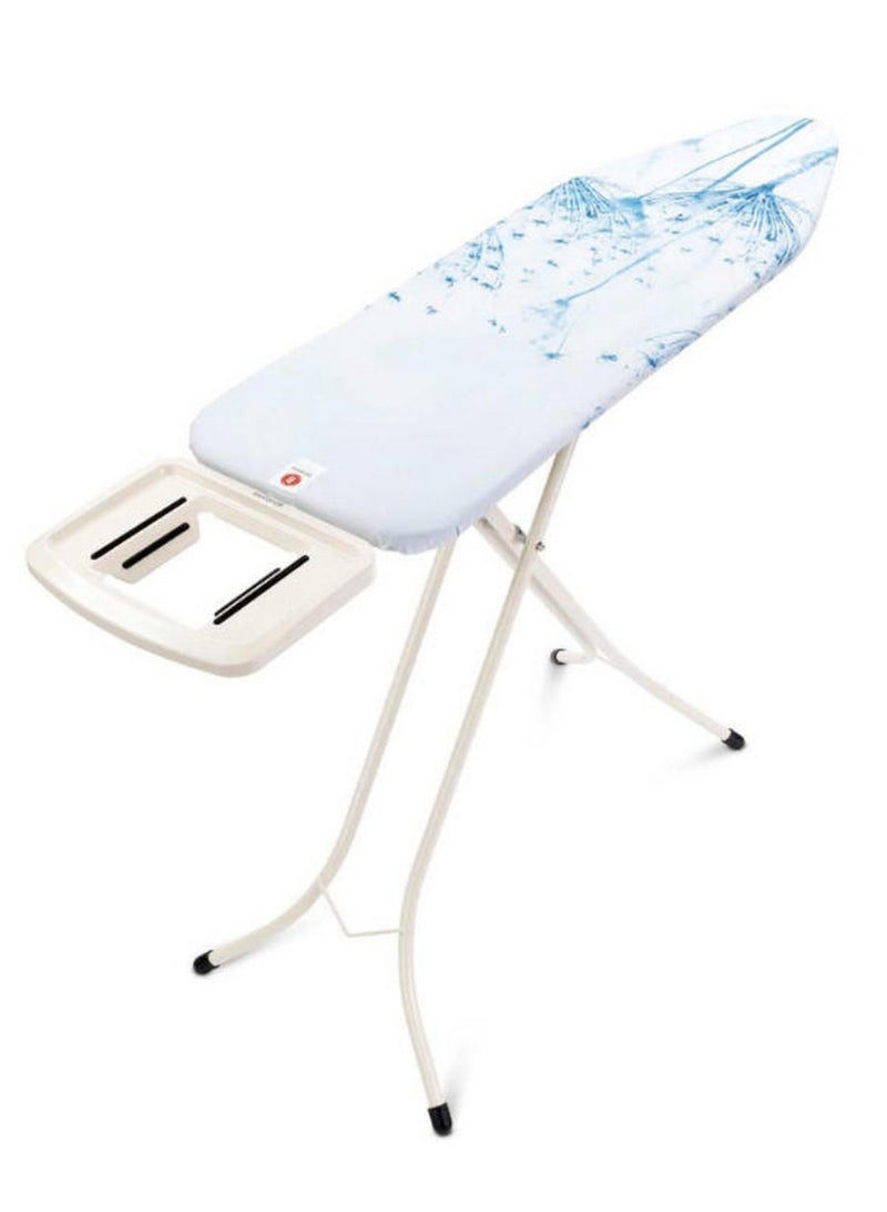 برابانتيا لوح كي زهور قطنية 124×38 سم، ارتفاع قابل للتعديل 69-96 سم - Image 2